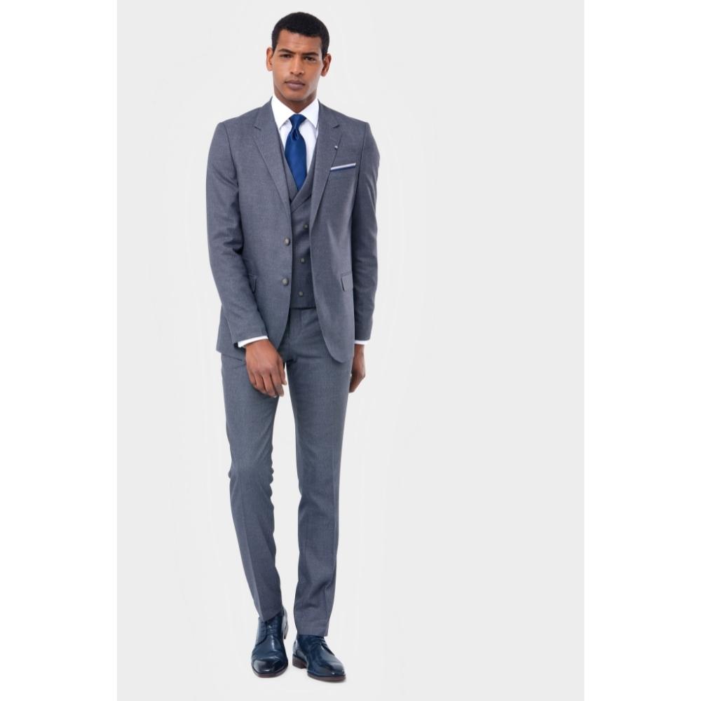 3 Piece David Suit in Grey