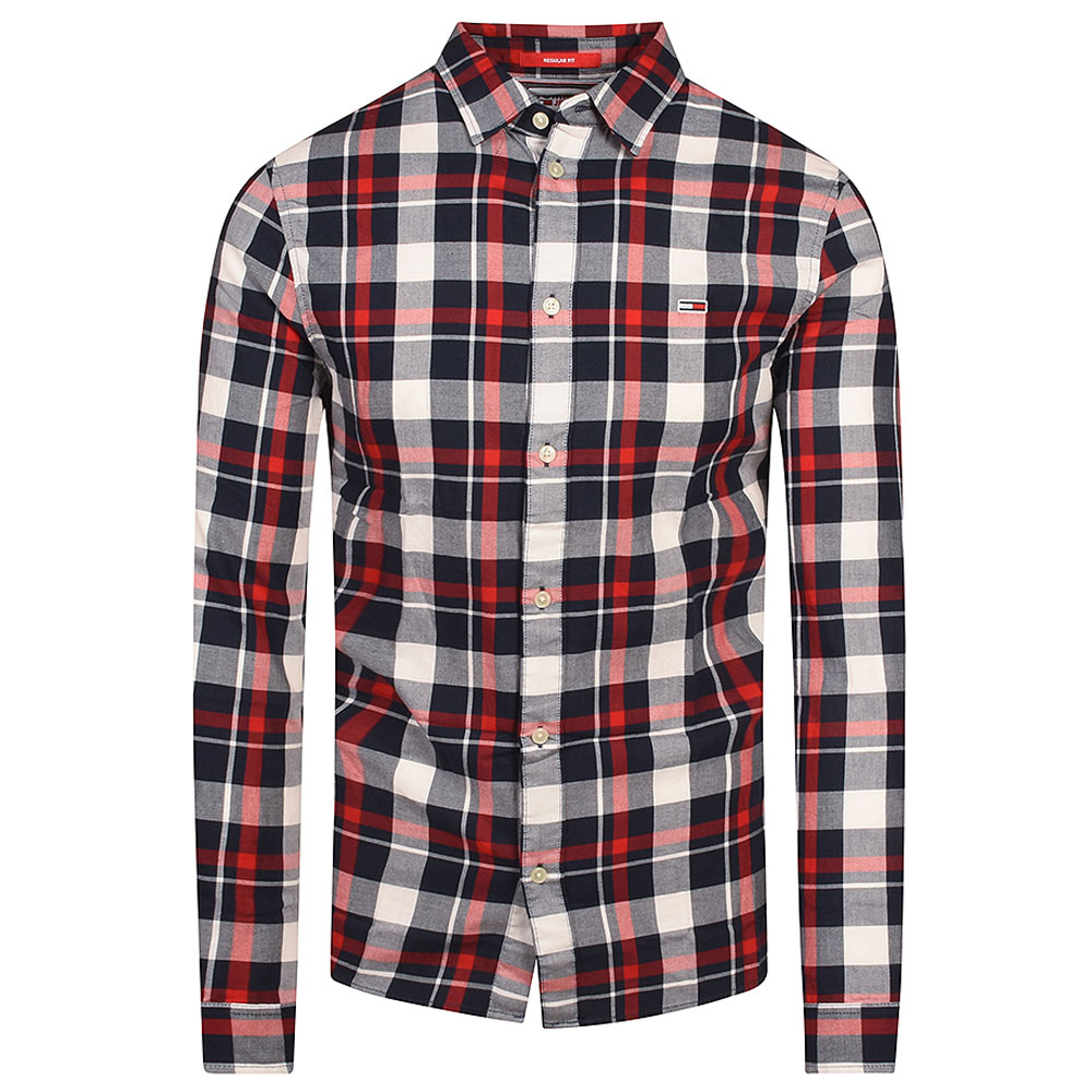 Essential Check Shirt in Red