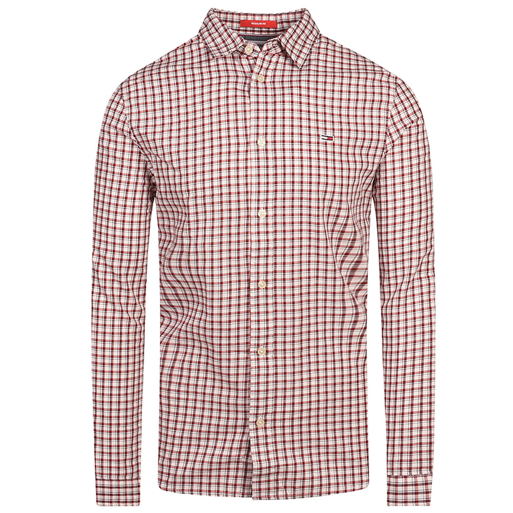 Essential Check Shirt in White
