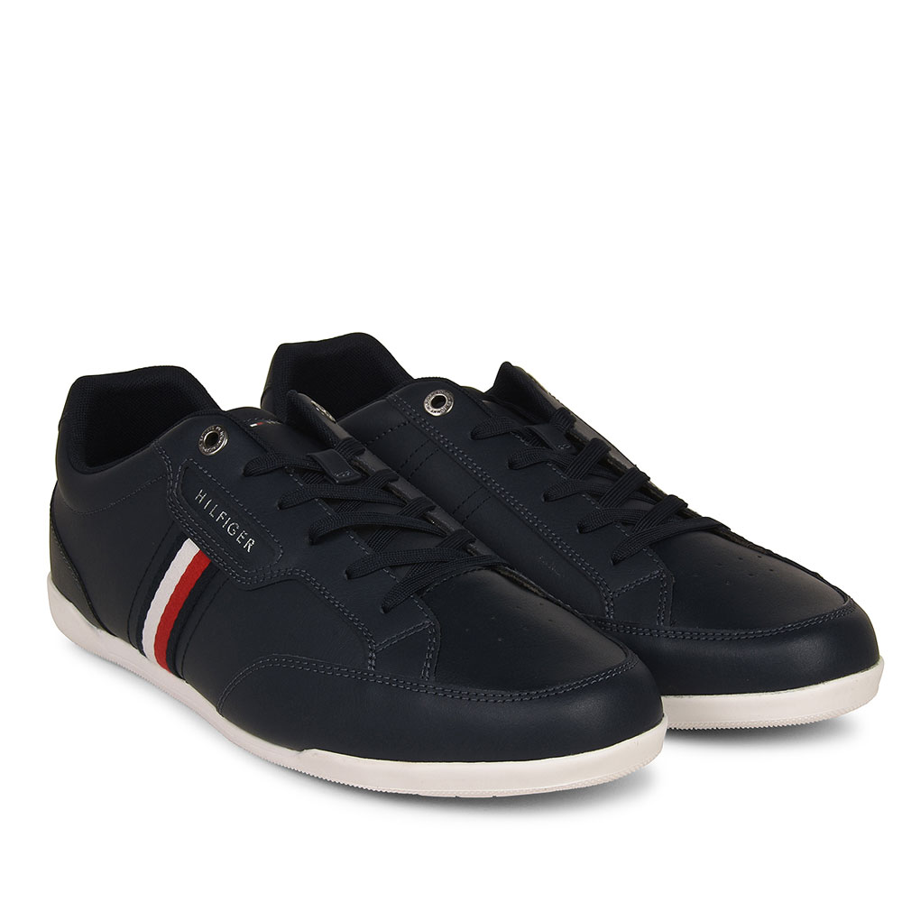 Classic Cupsole Trainer in Navy