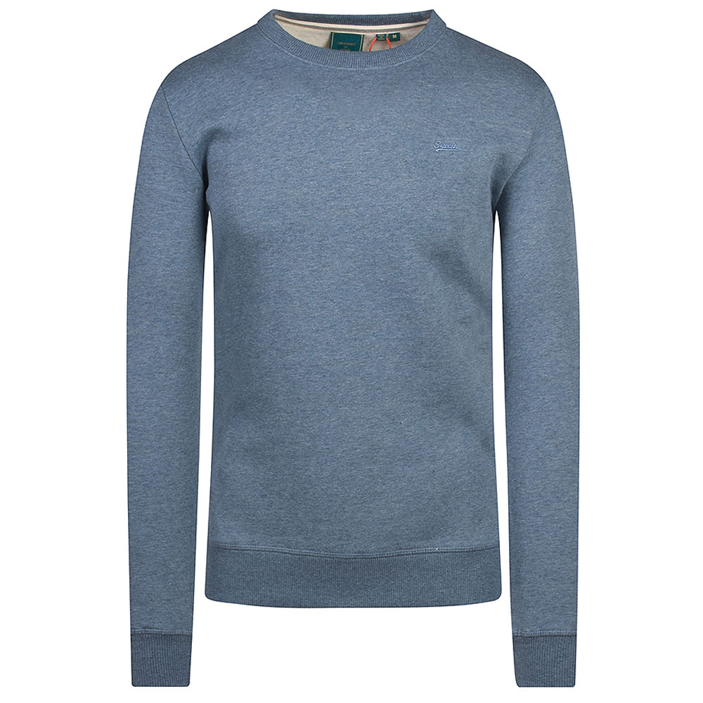 Vintage Crew Neck Sweater in Blue