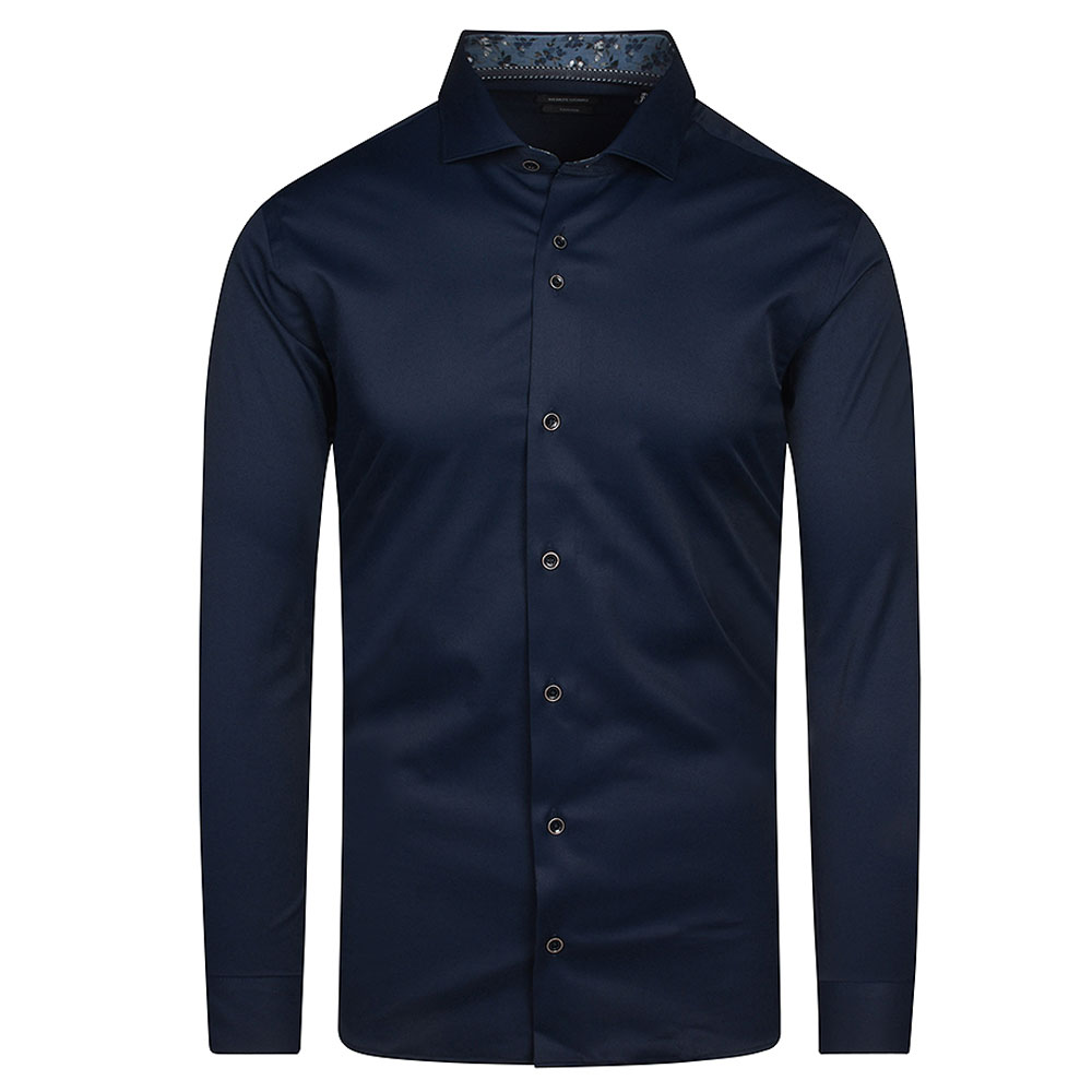 Tapered Frank Shirt in Navy