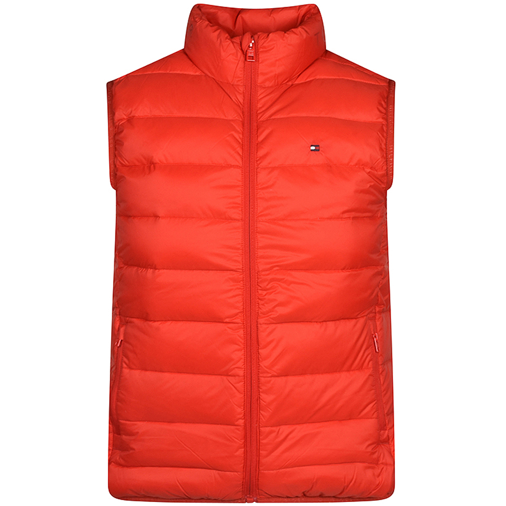 Kids Essential Light Diwn Gilet in Red