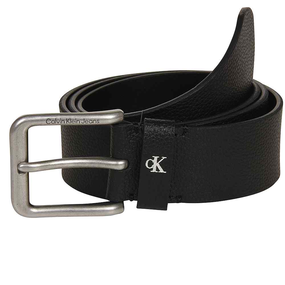 Rounded Classic Belt in Black