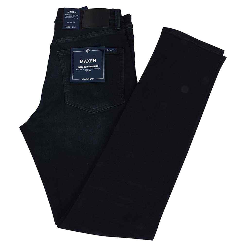 Gant Maxen Active Slim Fit Jeans in Black