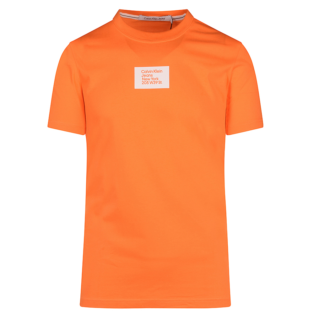 Address T-Shirt in Orange