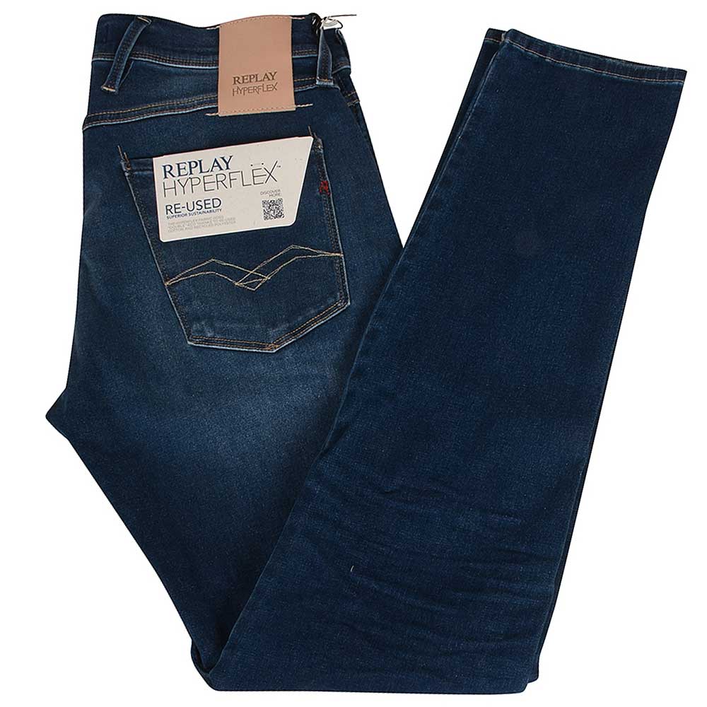 Anbass Slim Fit Jean in Mid Stn