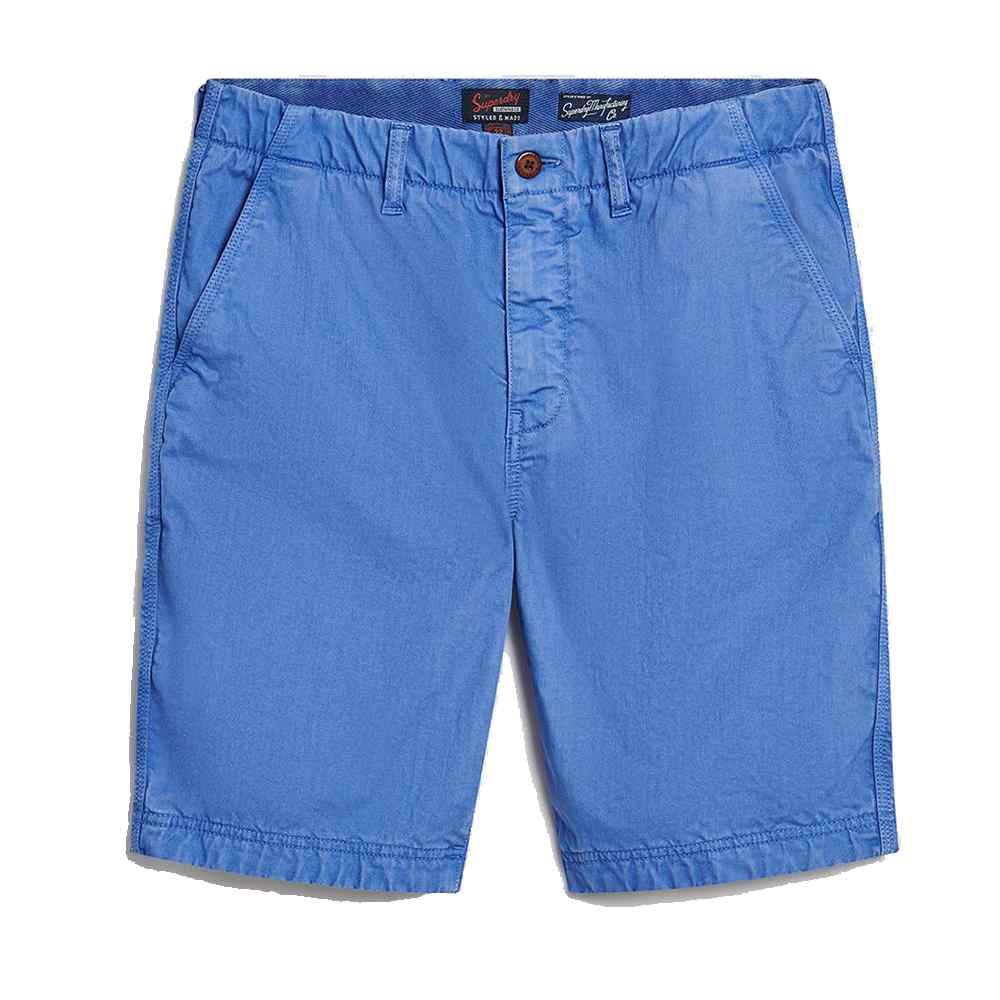 Officer Chino Shorts in Blue