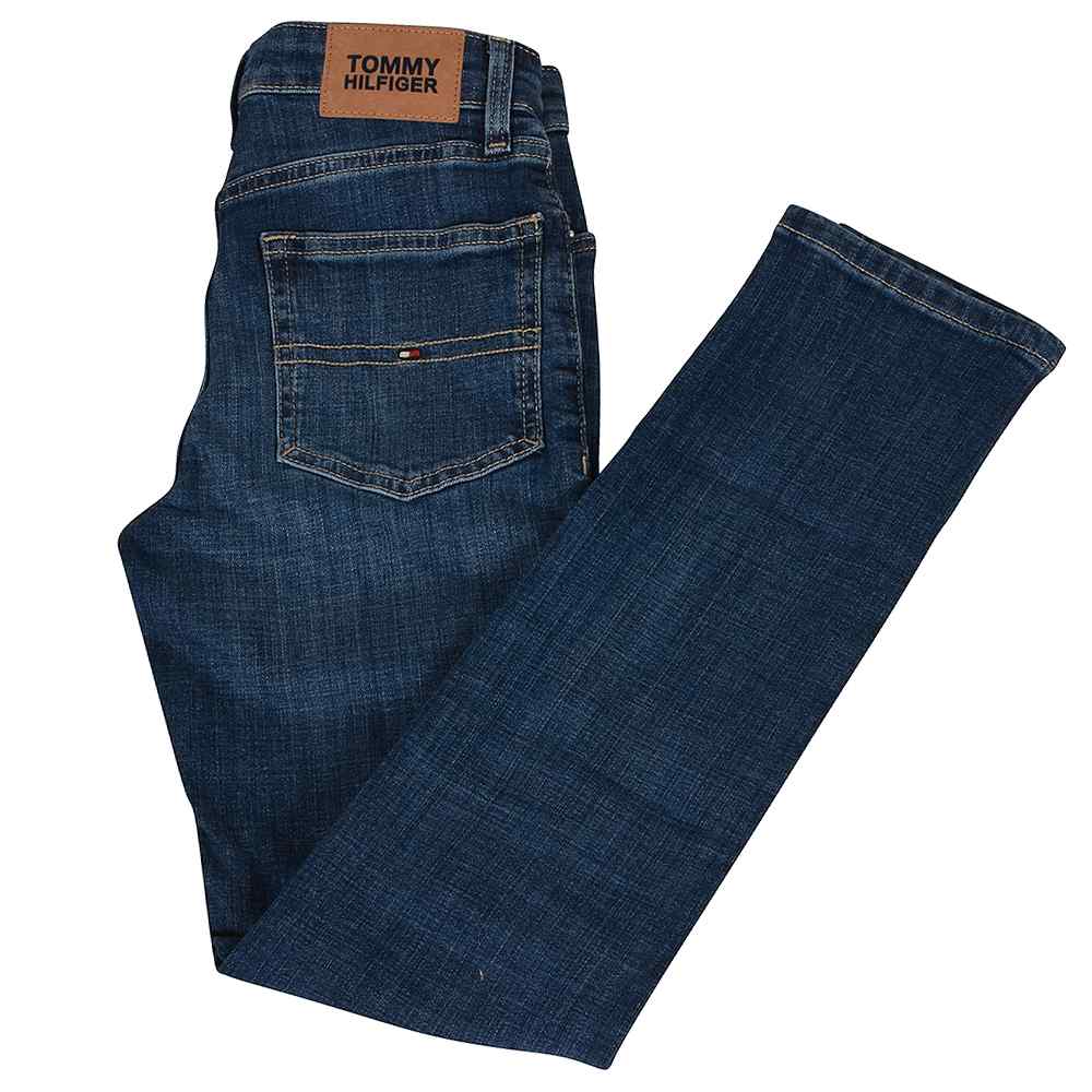 Scanton Slim Jeans in Mid Stn