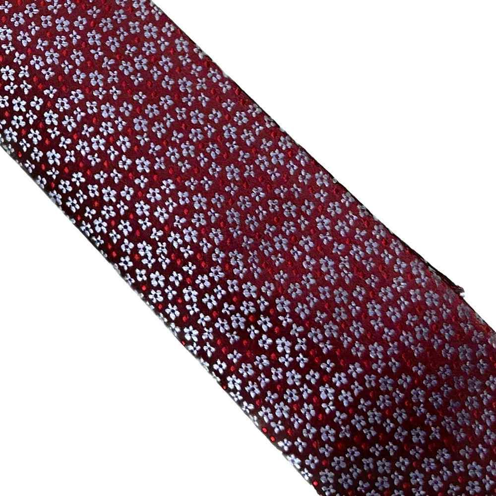 Tie and Pocket Square Set in Burgundy