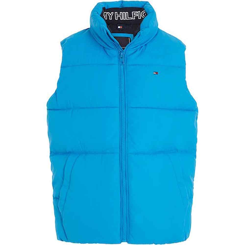 Kids Essential Padded Vest in Turquoise