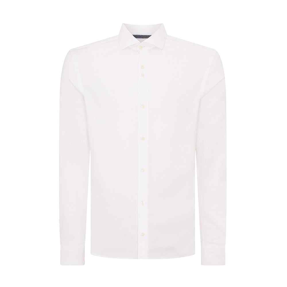 Tapered Frank Shirt in White