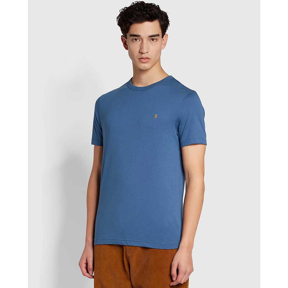 Danny SS T-Shirt in Blue