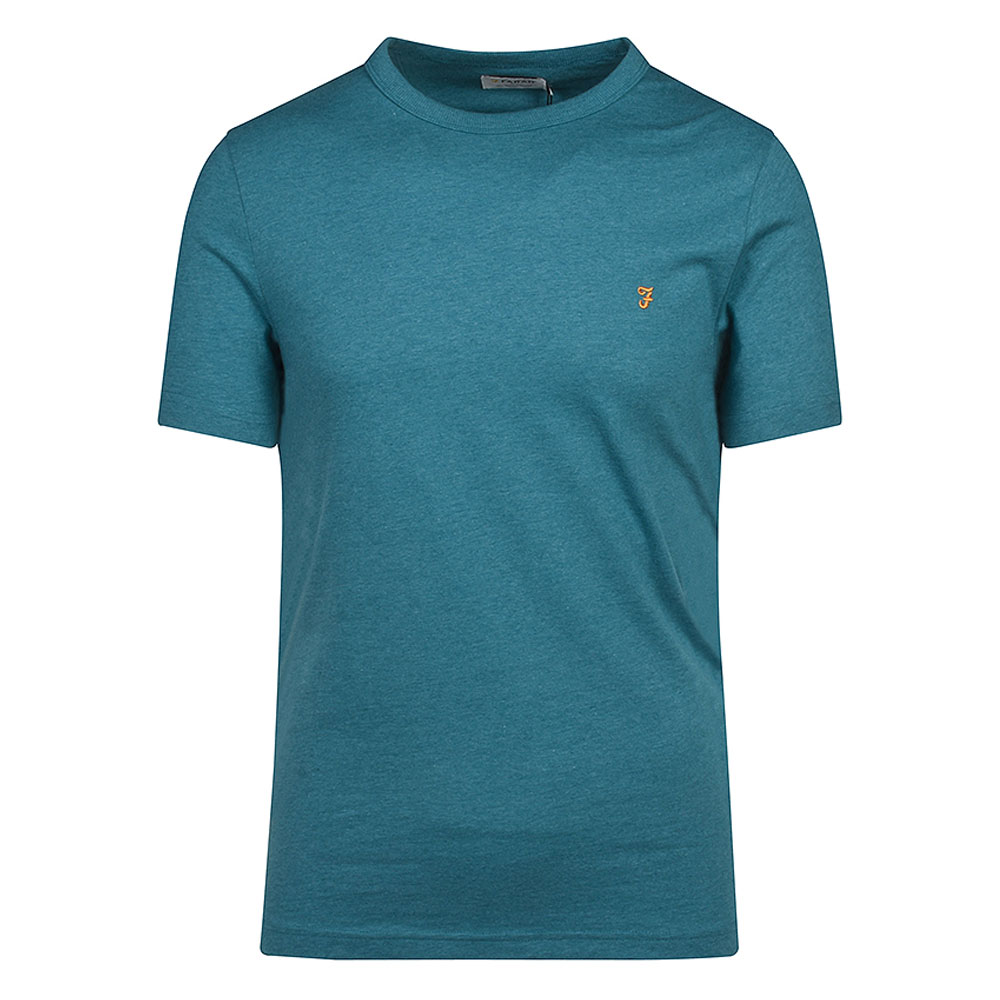 Danny SS T-Shirt in Turquoise