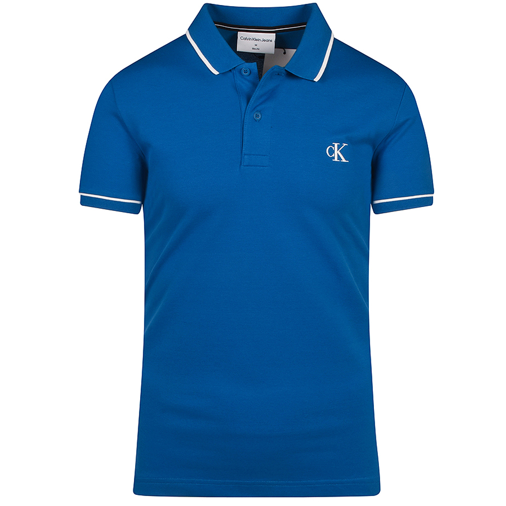 Tipping Polo Shirt in Royal