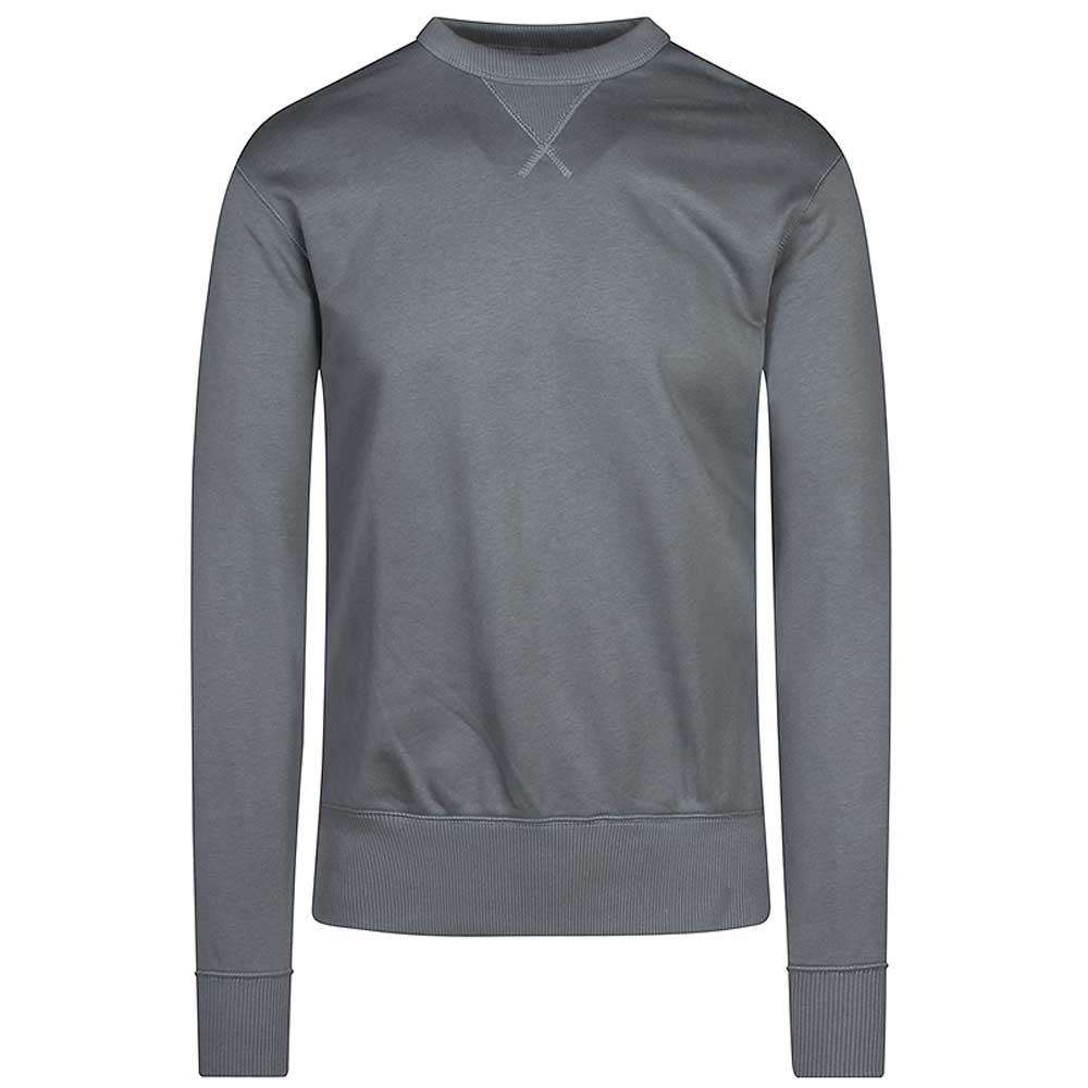 Monogram Sweatshirt in Mid Grey