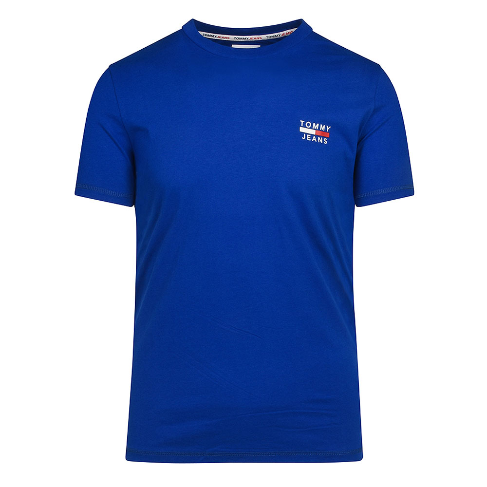 Chest Logo Tee in Blue