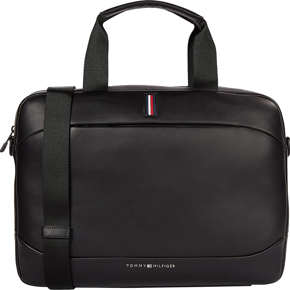 Metro Slim Computer Bag in Black