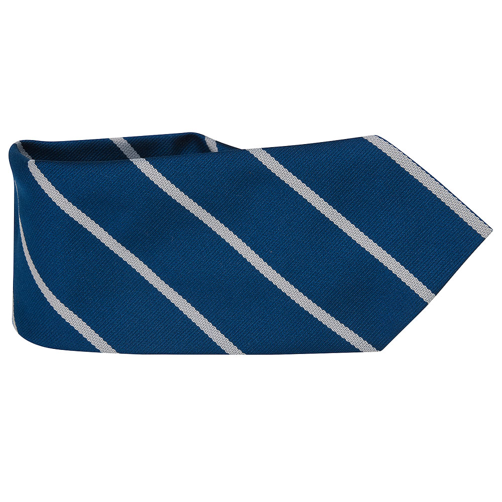 Rathmore Junior Striped Tie in Blue