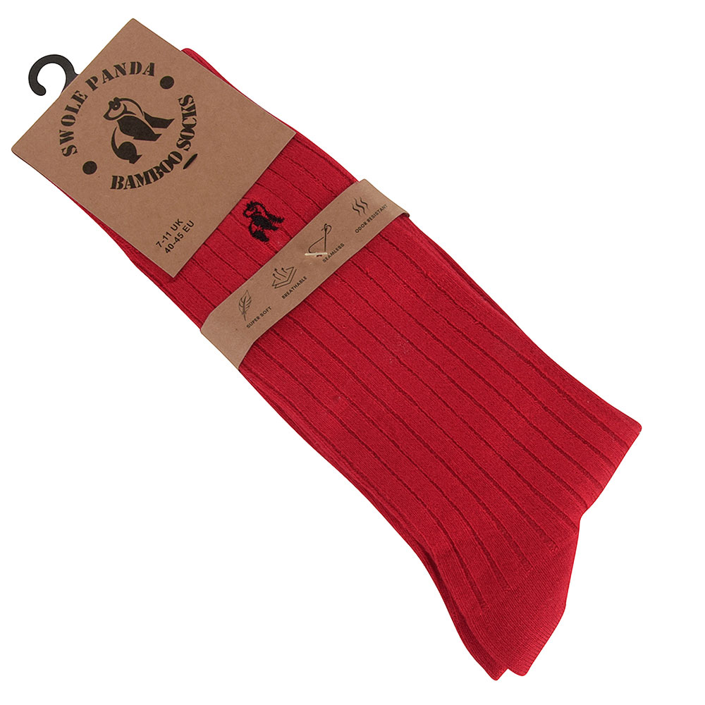 Sock 2 Pack in Red