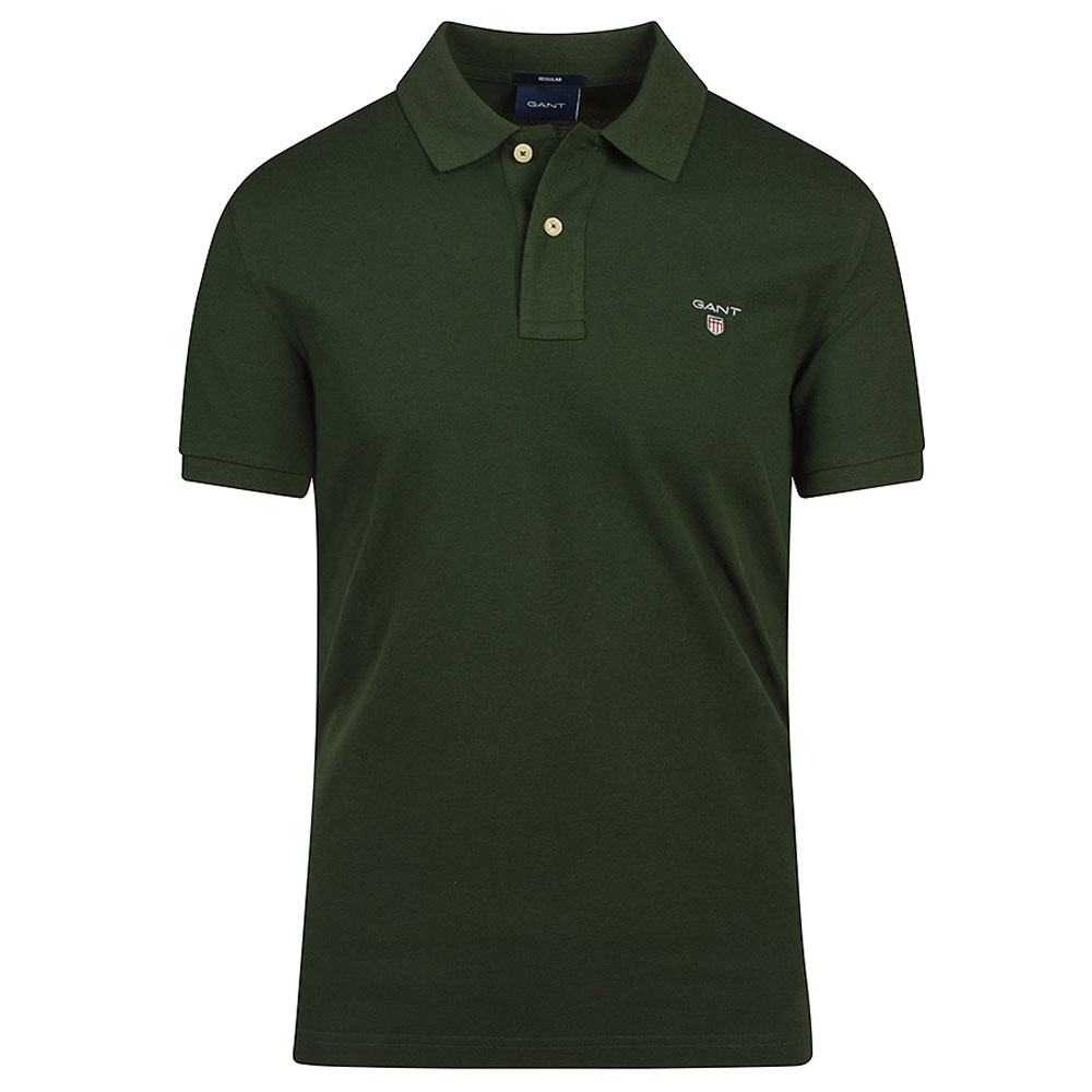 Original Pique Rugger Polo Shirt in Green