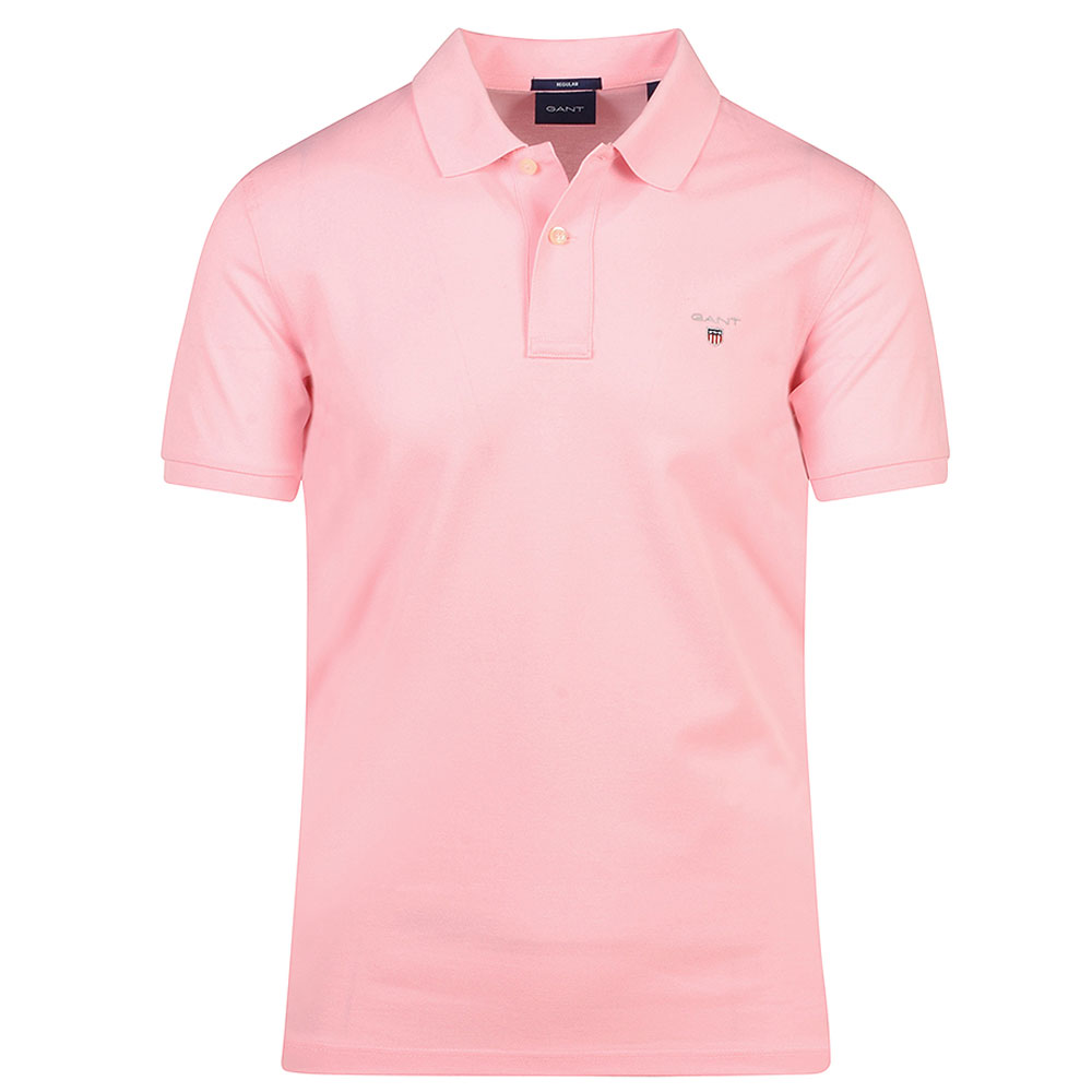 Original Pique Rugger Polo Shirt in Pink