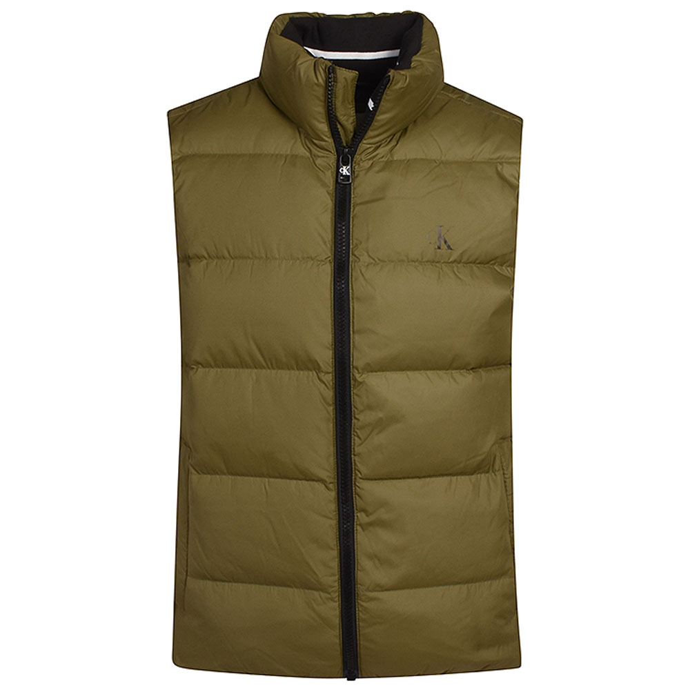 Essential Down Filled Gilet in Green