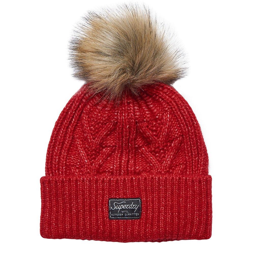 Lux Beanie in Red