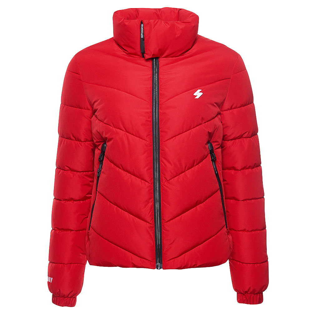 Puffer Jacket in Red