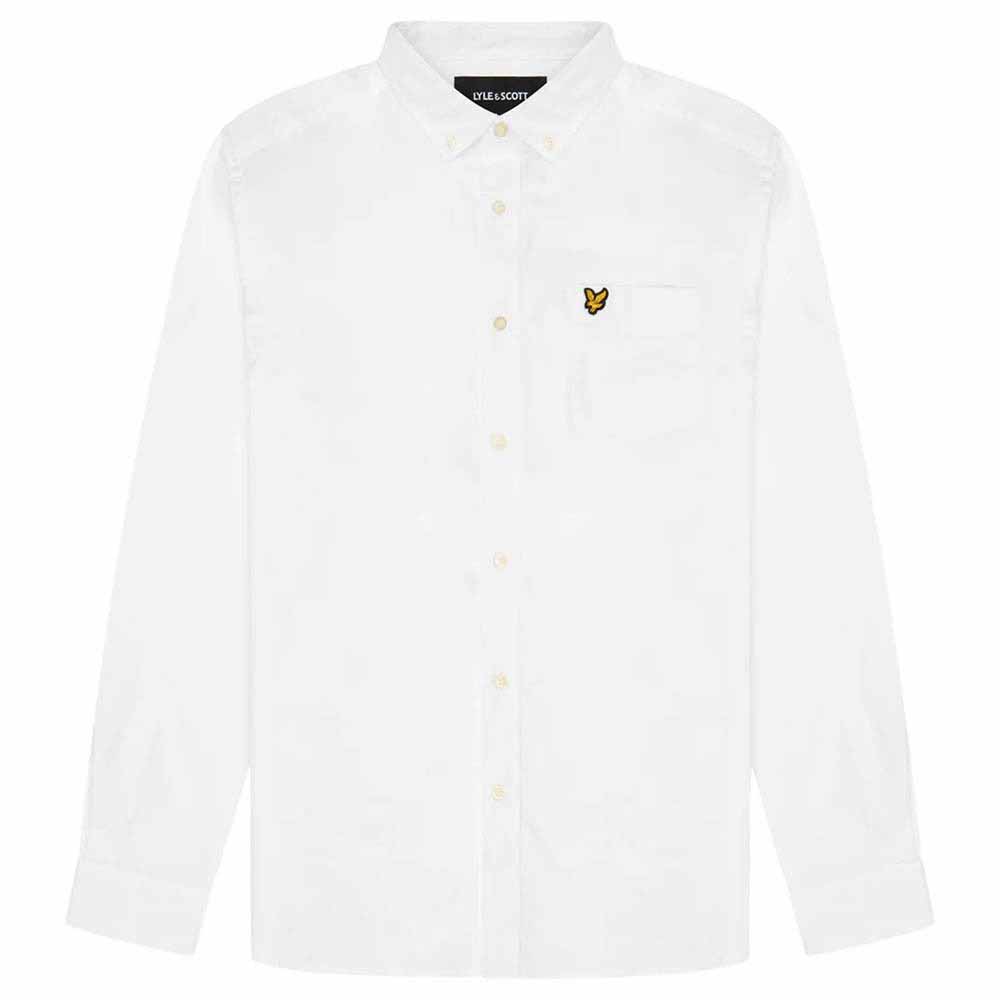 Light Weight Oxford Shirt in White