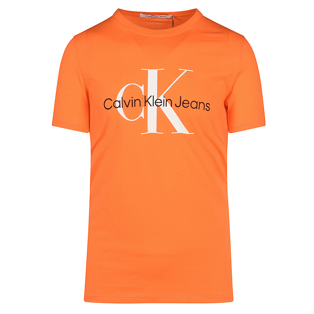 Monogram T-Shirt in Orange