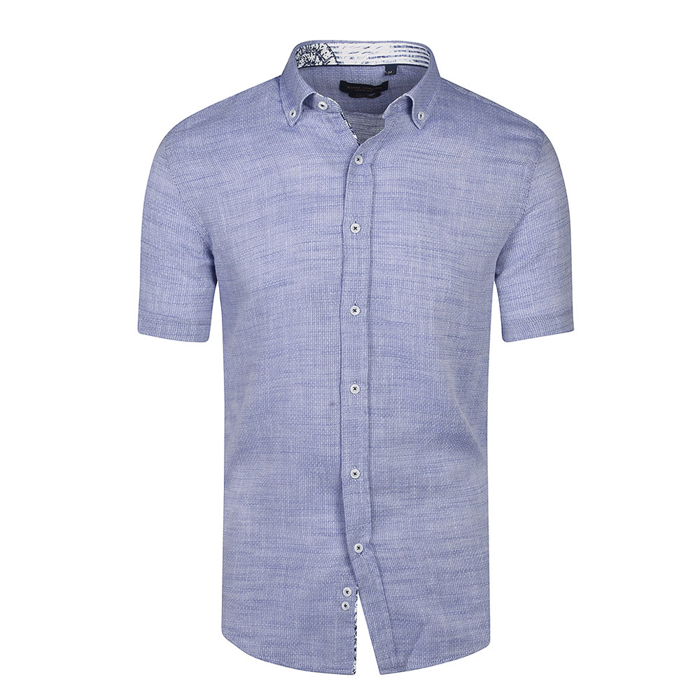 Guide London Short SLeeve Shirt in Blue