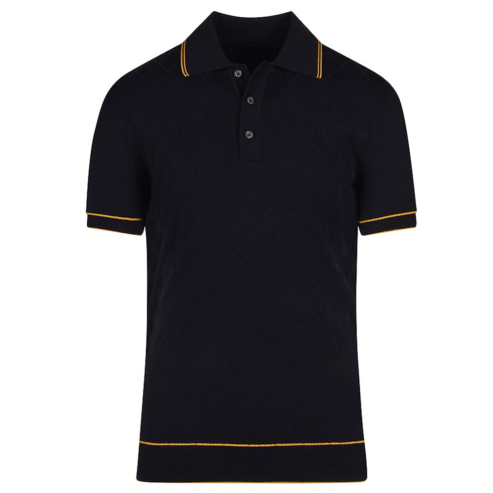 Capri Polo Shirt in Navy