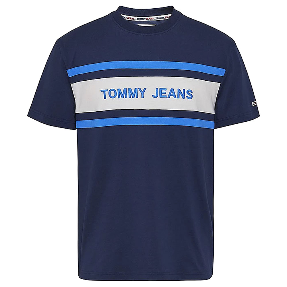 Branded Tommy T-Shirt in Navy