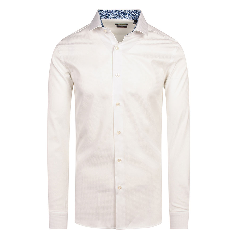 Tapered Frank Shirt in White