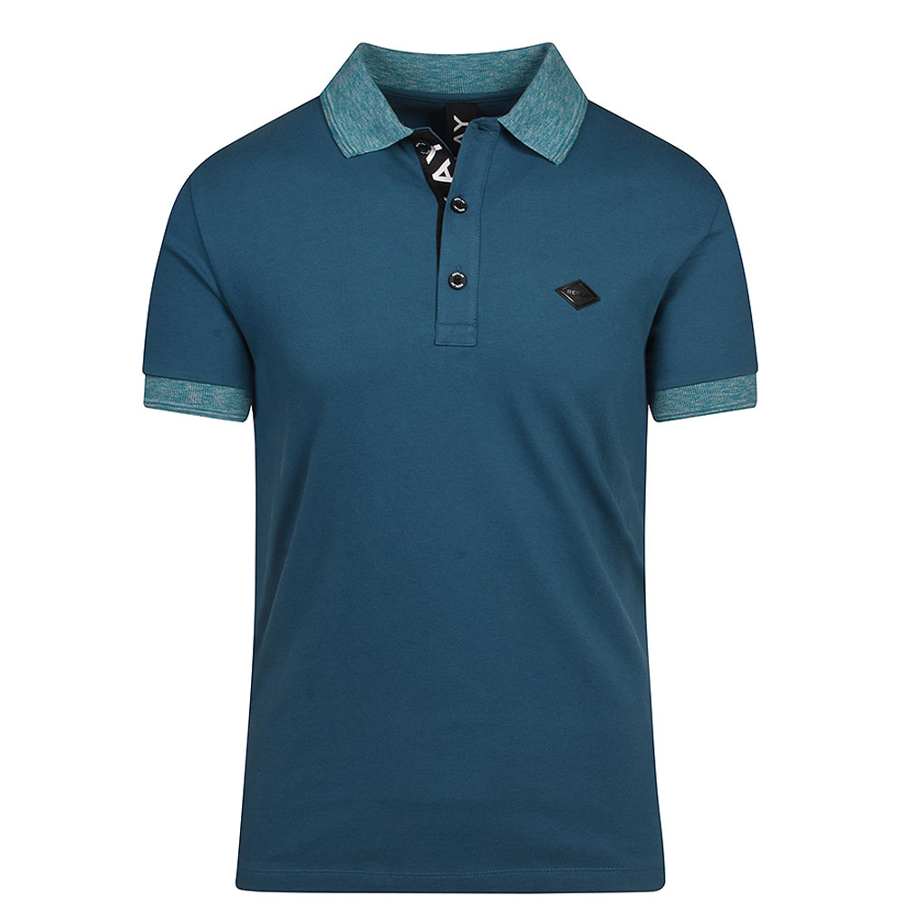 Replay Polo Shirt in Turquoise