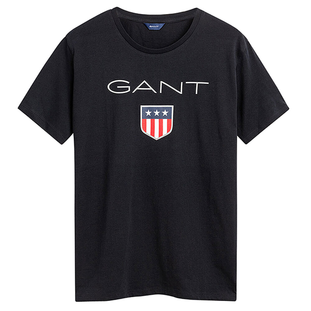Gant Shield SS T-Shirt in Black