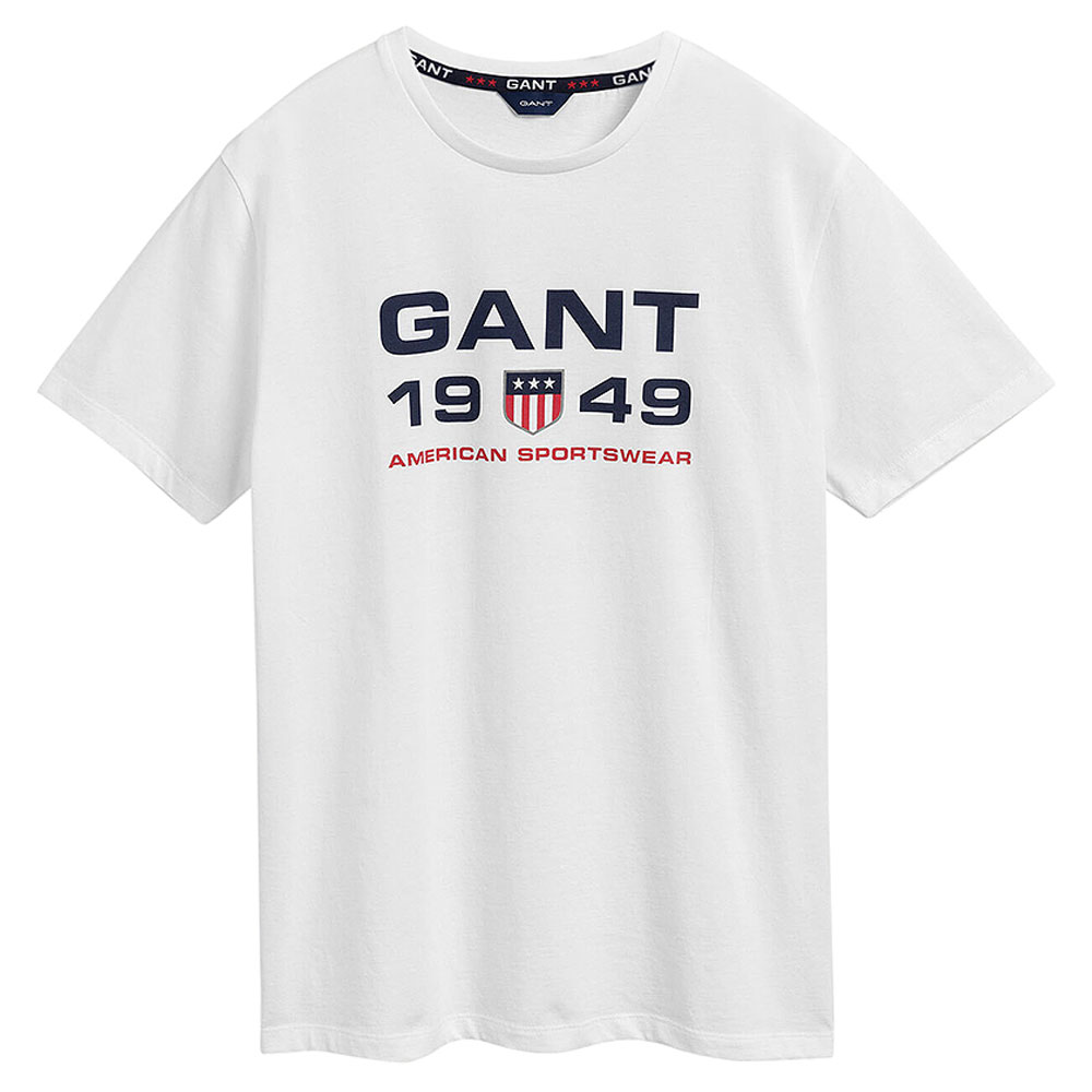 Gant  Kids Retro Shield T-Shirt in White