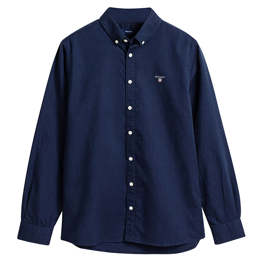 Archive Oxford Kids Shirt in Navy