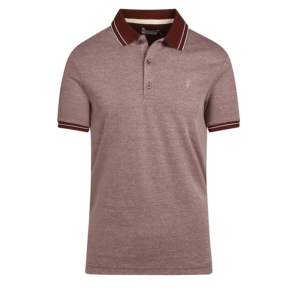Moores Classic Poloshirt in Burgundy