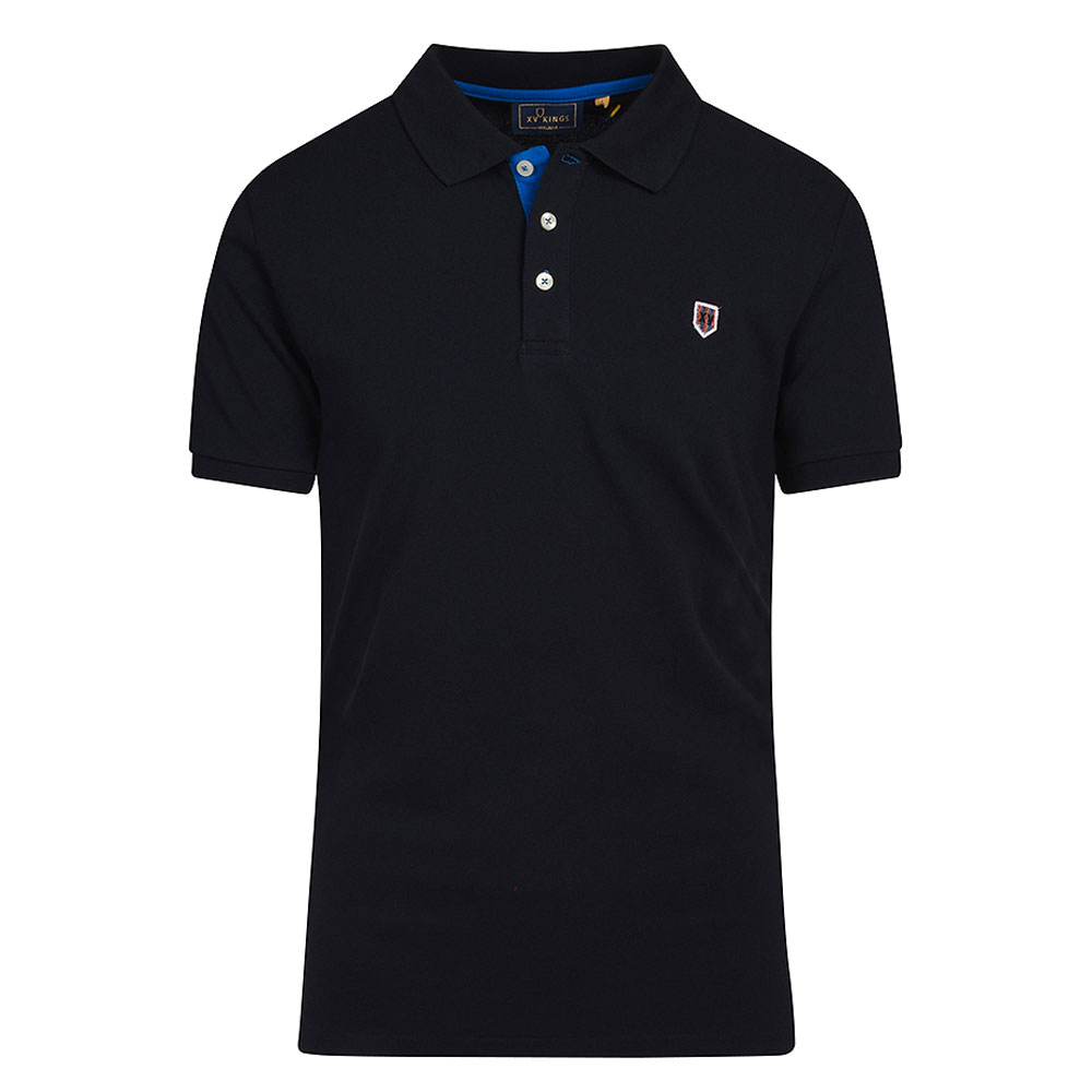 Makis Polo Shirt in Navy