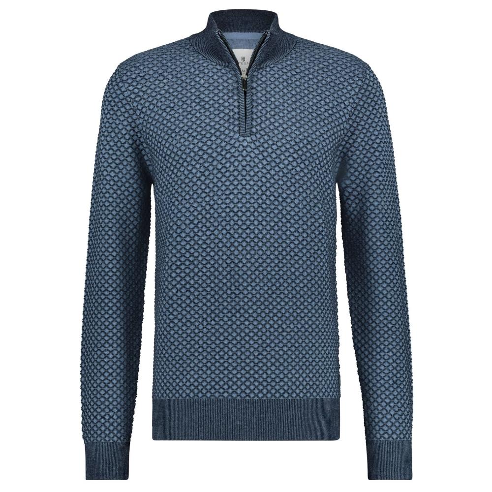 Knitted Pull Over in Blue
