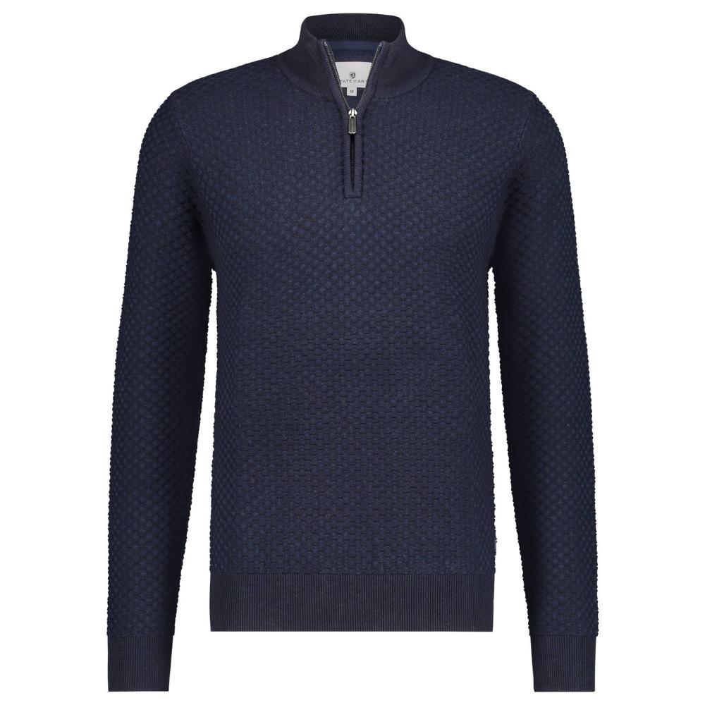Knitted Pull Over in Navy