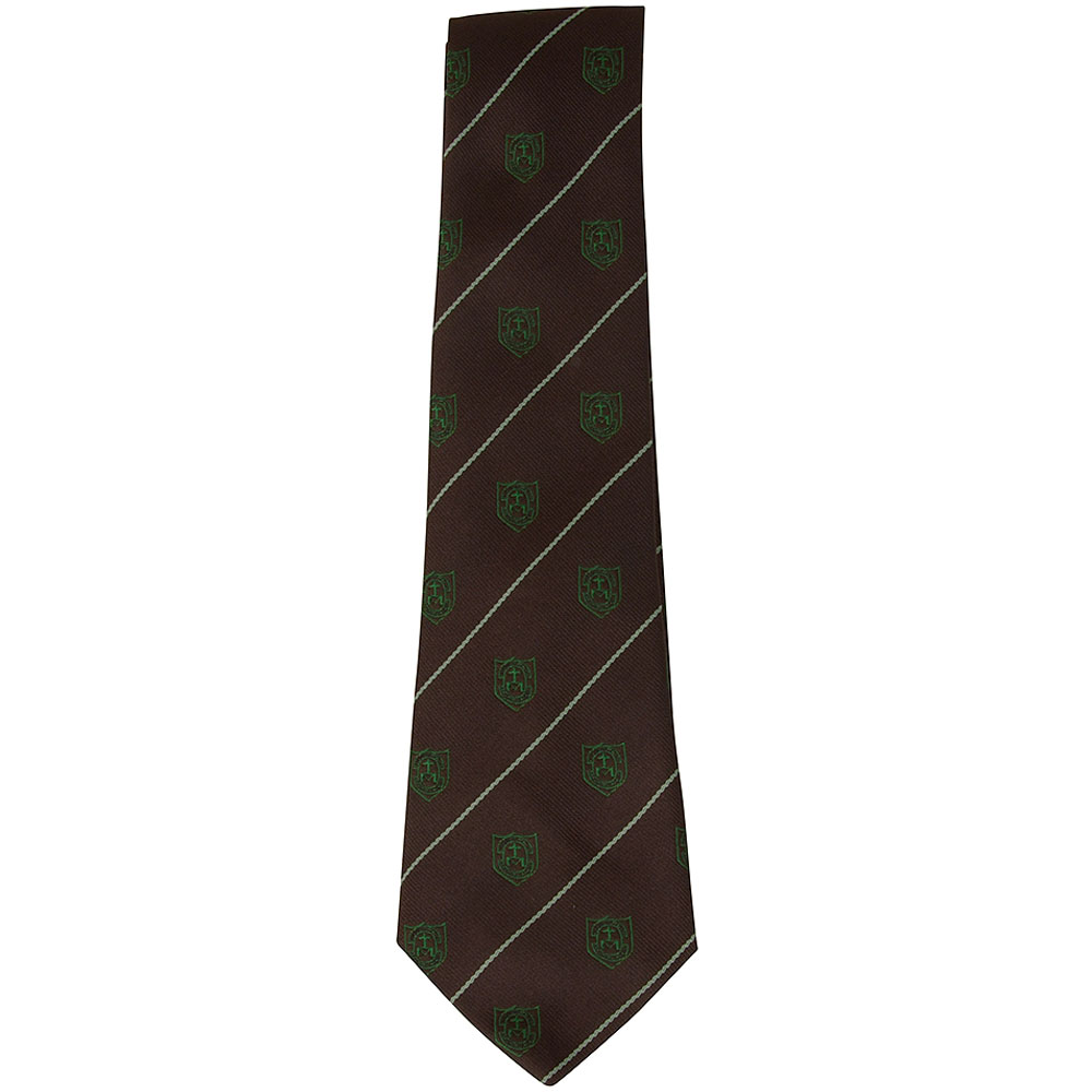 St Louises School Tie in Green