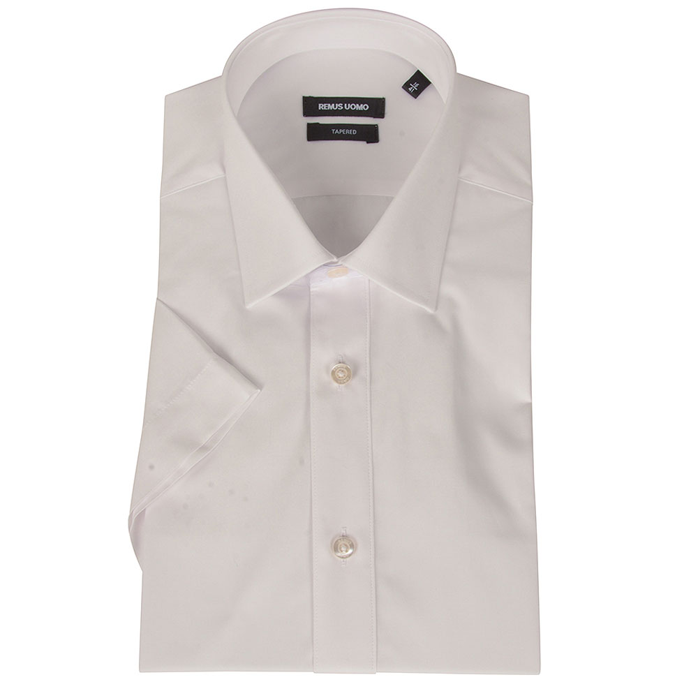 Seville Half Sleeve Shirt in White