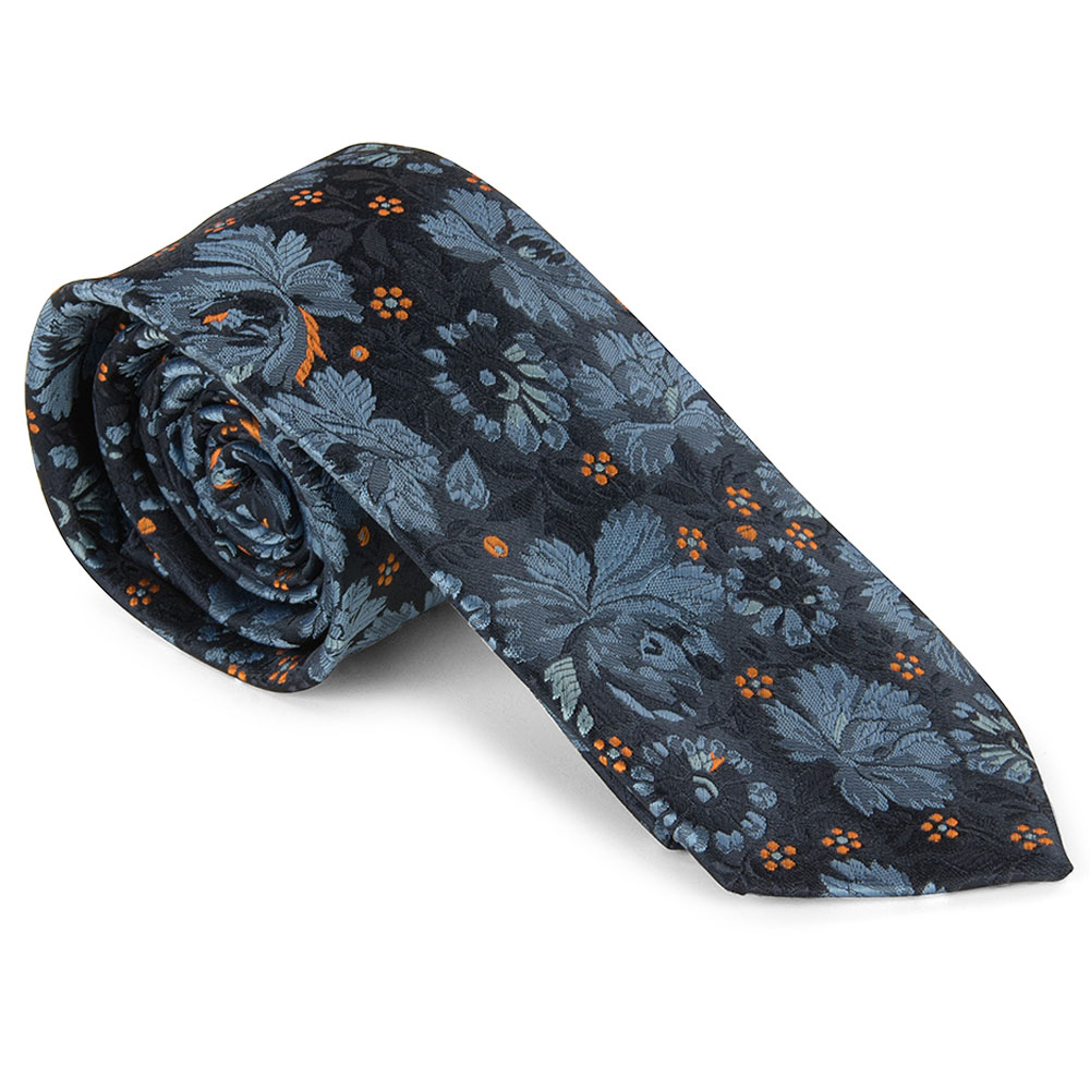 Poly Tie in Navy